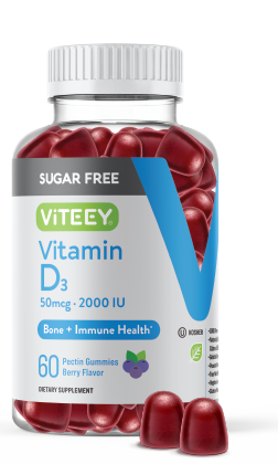 Sugar Free Vitamin D Gummies Regular Strength Viteey